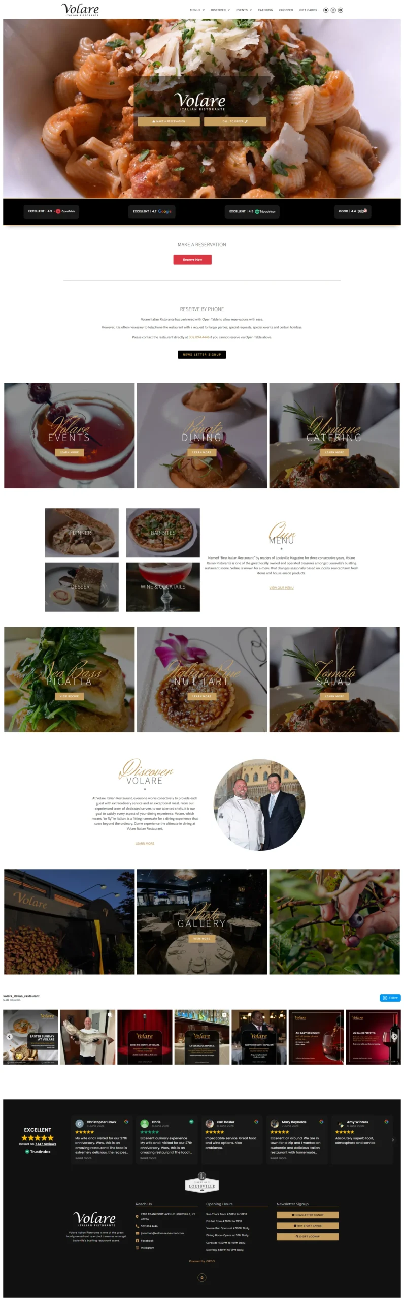 Volare Italian Restaurant